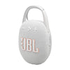 JBL Clip 5 Portable speaker with Bluetooth, built-in battery, waterproof and dustproof - White