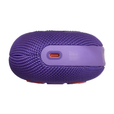 JBL Clip 5 Portable speaker with Bluetooth, built-in battery, waterproof and dustproof - Purple