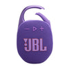 JBL Clip 5 Portable speaker with Bluetooth, built-in battery, waterproof and dustproof - Purple
