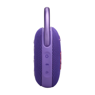 JBL Clip 5 Portable speaker with Bluetooth, built-in battery, waterproof and dustproof - Purple