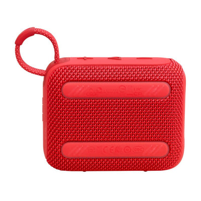 JBL Go 4 Portable speaker with Bluetooth, built-in battery, waterproof and dustproof - Red