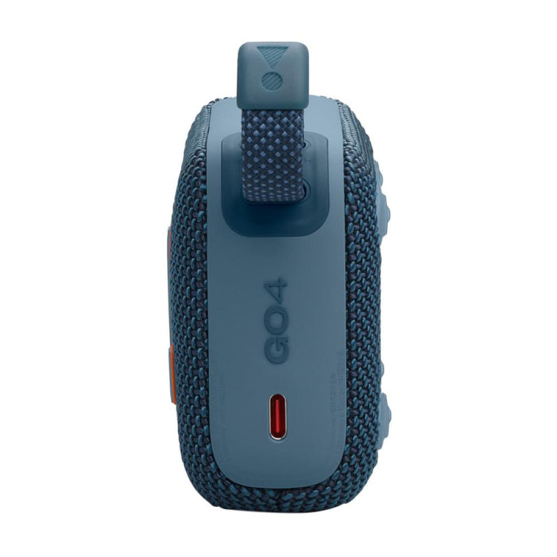 JBL Go 4 Portable speaker with Bluetooth, built-in battery, waterproof and dustproof - Blue