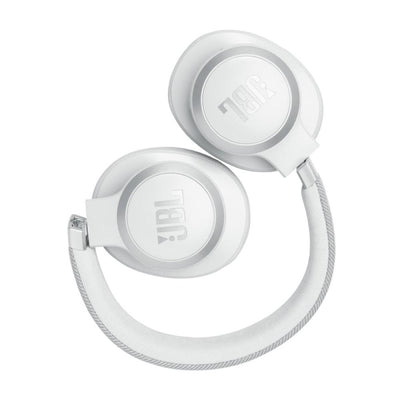 JBL Live 770NC Wireless Over-Ear Noise Cancelling Headphones - White