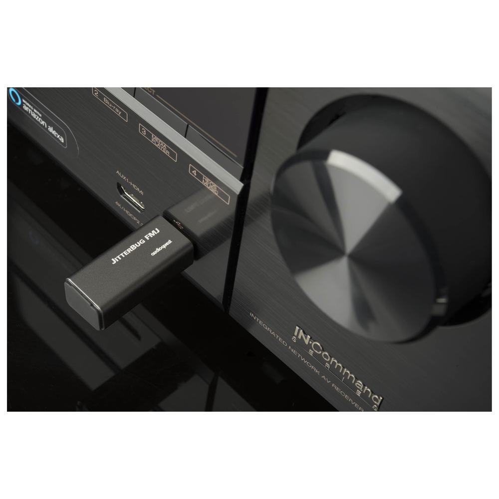 AudioQuest JITTERBUGFMJ JitterBug FMJ USB 2.0 Data & Power Noise Filter