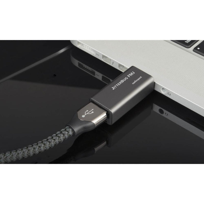 AudioQuest JITTERBUGFMJ JitterBug FMJ USB 2.0 Data & Power Noise Filter