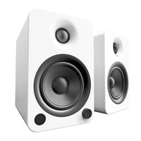 Kanto Living YU4 2-Way Powered Bookshelf Speakers (Matte White, Pair)