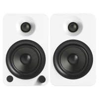 Kanto Living YU4 2-Way Powered Bookshelf Speakers (Matte White, Pair)