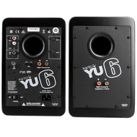 Kanto Living YU6 2-Way Powered Bookshelf Speakers (Matte Black, Pair)