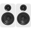 Kanto Living YUP4 2-Way Bookshelf Speakers (Matte White, Pair)