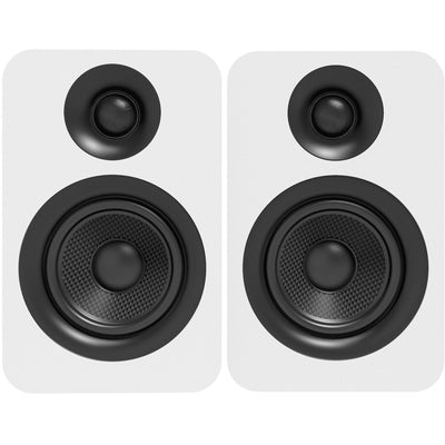 Kanto Living YUP4 2-Way Bookshelf Speakers (Matte White, Pair)