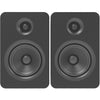 Kanto Living YUP6 2-Way Bookshelf Speakers (Matte Black, Pair)