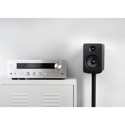 Kanto Living YUP6 2-Way Bookshelf Speakers (Matte Black, Pair)