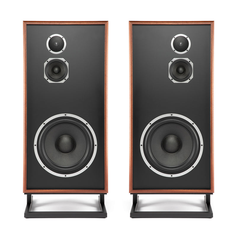 KLH Model 7 Floorstanding Speakers - West African Mahogany - (Pair)