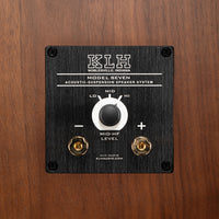 KLH Model 7 Floorstanding Speakers - English Walnut - (Pair)