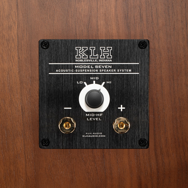 KLH Model 7 Floorstanding Speakers - English Walnut - (Pair)
