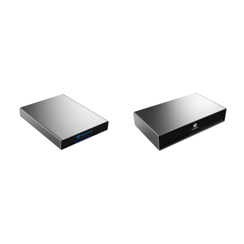 Kaleidescape Strato C 4K Ultra HD Movie Player + 120 TB Terra Prime Movie Server + Connoisseur Collection Home Theater Bundle