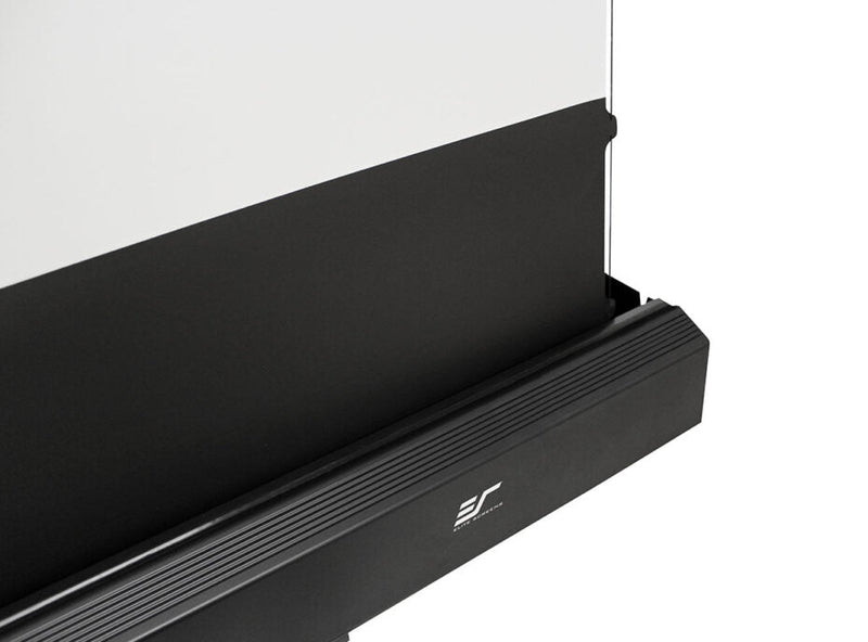 Elite Screens Kestrel Tab-Tension CineWhite, 150" Diag., 16:9 Aspect Ratio, ISF Certified 4K/8K Ultra HD Electric Floor-Rising Motorized Tab-Tensioned Front Projector Screen, FTE150H3