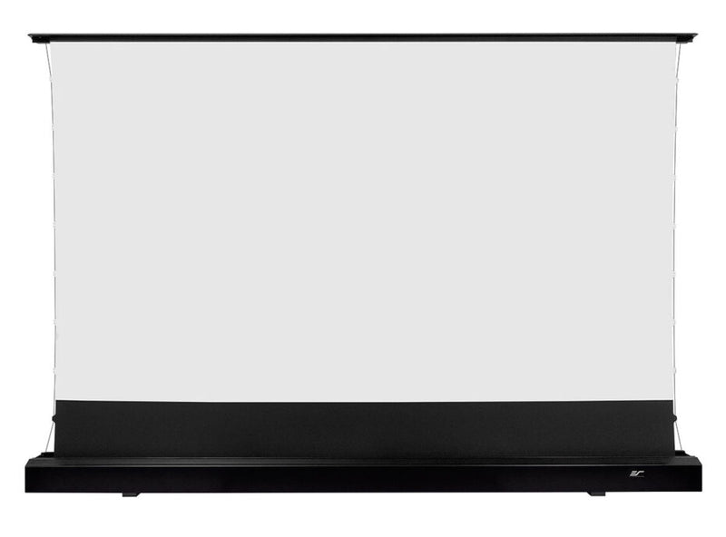Elite Screens Kestrel Tab-Tension 3 CineWhite X, 122" Diag., 16:9 Aspect Ratio, ISF Certified 4K/8K Ultra HD Electric Floor-Rising Motorized Tab-Tensioned Front Projector Screen, FTE122H3