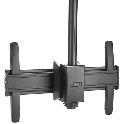 Large ceiling mount for flat panel