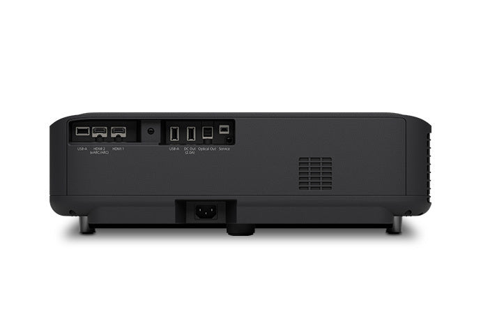 Epson EpiqVision Ultra LS650 4K Ultra Short Throw Laser Projector 3600 Lumens LS650B UST - Black