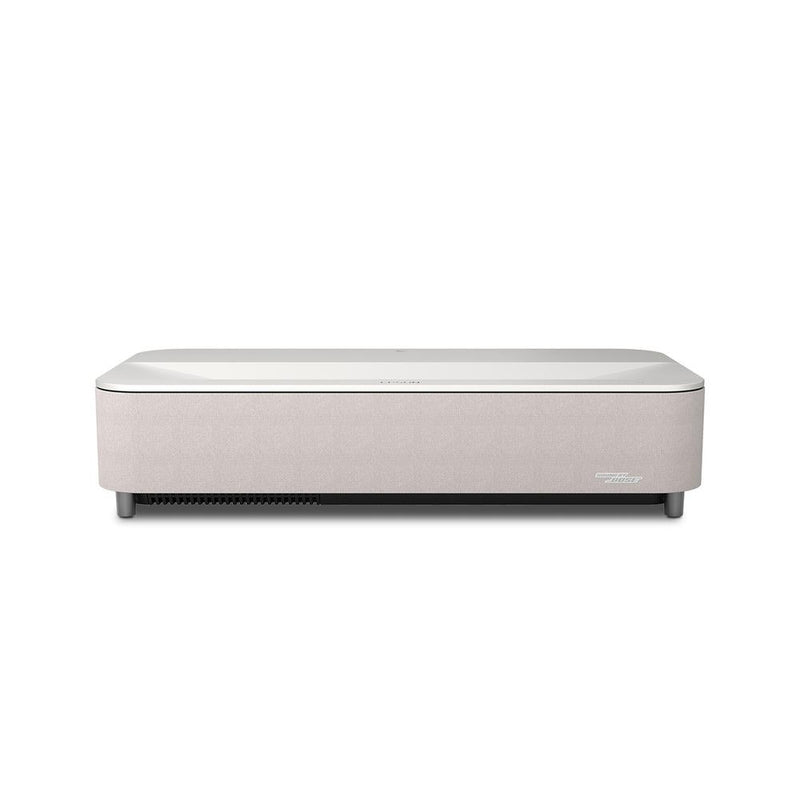 Epson LS970W LifeStudio Grand Plus 4K Ultra Short Throw Projector 4000 Lumen with built-in Bose Soundbar - White Laser TV