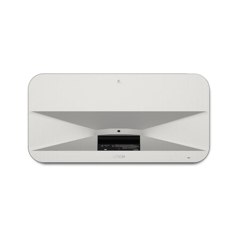 Epson LS970W LifeStudio Grand Plus 4K Ultra Short Throw Projector 4000 Lumen with built-in Bose Soundbar - White Laser TV