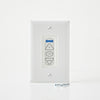 Da-Lite 40975 White Three Button Low Voltage Control Switch (Standard)