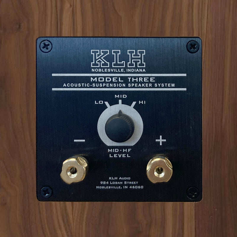 KLH KLHF00074 Model 3 Bookshelf Speaker - English Walnut