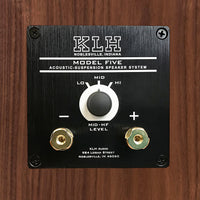 KLH KLHF00071 Model 5 Floorstanding Speaker - English Walnut