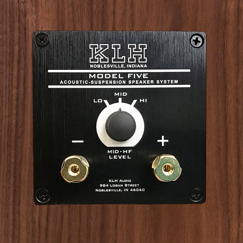 KLH KLHF00071 Model 5 Floorstanding Speaker - English Walnut