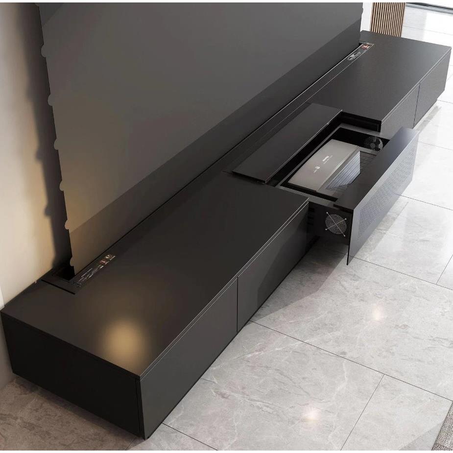 Vividstorm Monte Carlo Motorized UST Laser TV Cabinet - Thumbnail 3