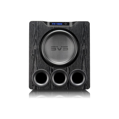 SVS PB-4000 Ported box powered subwoofer with app control (Black Ash)
