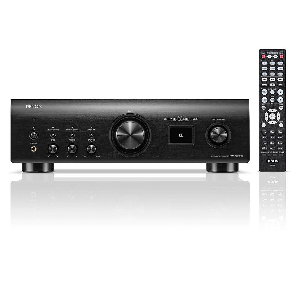 Denon PMA-1700NE 2 Channel 140W Intergrated Amplifier with USB-DAC - Black