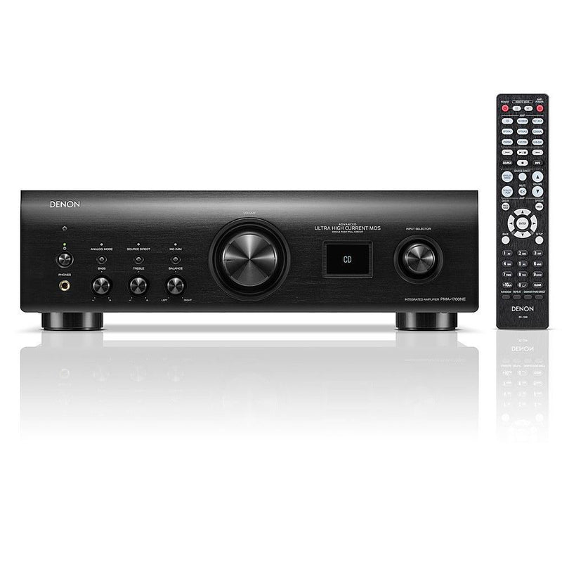Denon PMA-1700NE 2 Channel 140W Intergrated Amplifier with USB-DAC - Black