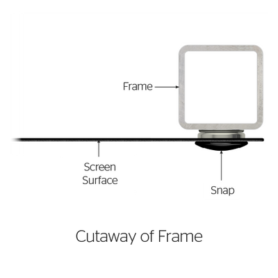 Da-Lite Perm-Wall 83408 - 92" diag.(45x80) - [16:9] - Da-Mat - 1.0