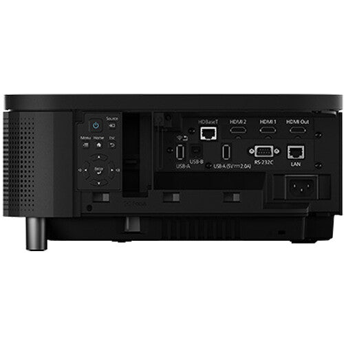 Epson 815E PowerLite 4K Ultra Short Throw Projector For Offices & Schools 5,000 3LCD Lumen Laser TV - Black