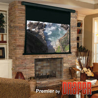 Draper 101779U-White Premier 198 diag. (105x168) - Widescreen [16:10] - Matt White XT1000V 1.0 Gain - [CUSTOM]