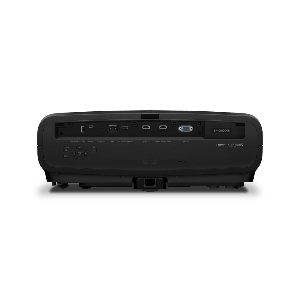 Epson SC1MB35 マットブラック & SC1BK35 フォトブラック Lifestudio Grand Ultra Short Throw Laser Projector – Black – 4K