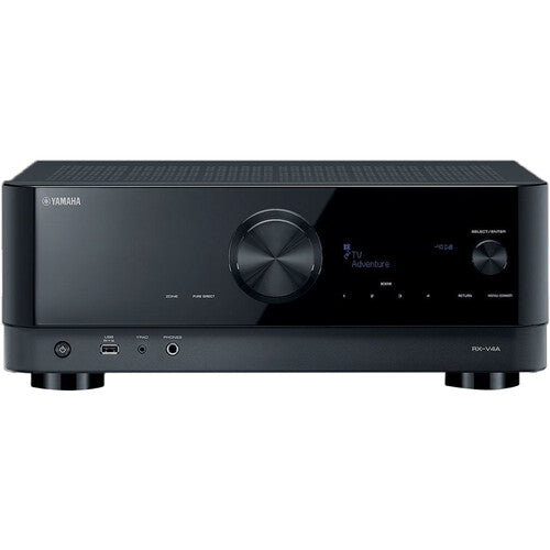 Yamaha RX-V4A 5.2-Channel A/V Receiver with 100 W Output, 8K HDMI