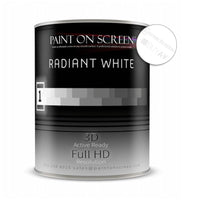 Projector Screen Paint Bundle: Radiant White + Leveling Primer