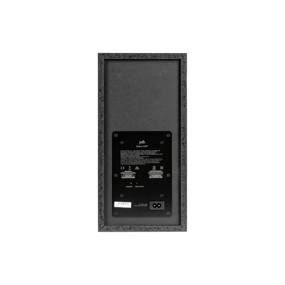 Polk Signa S2D Powered 2.1-channel sound bar and wireless subwoofer system