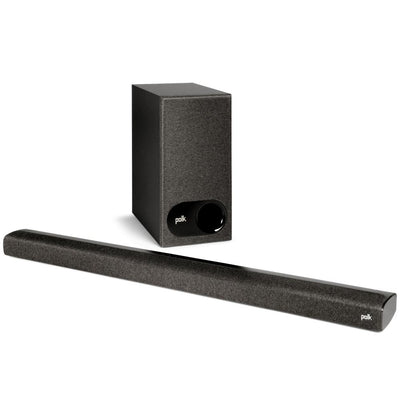 Polk Signa S2D Powered 2.1-channel sound bar and wireless subwoofer system