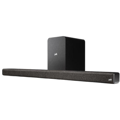 Polk Signa S4D Powered 3.1.2-channel sound bar and wireless subwoofer system with Bluetooth and Dolby Atmos