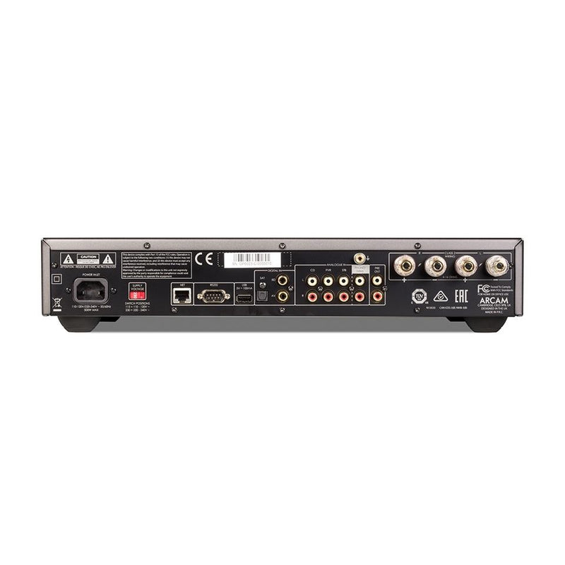 ARCAM SA20 Class G Integrated Amplifier - 90W of Power Per Channel - 5 Analogue Inputs  3 Digital Inputs