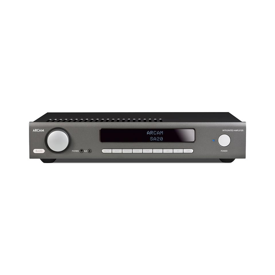 ARCAM SA20 Class G Integrated Amplifier - 90W of Power Per Channel - 5 Analogue Inputs  3 Digital Inputs