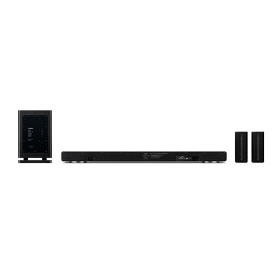 Yamaha SR-X90APKBL True X Surround 90A Powered 5.1.2-channel Dolby Atmos Sound Bar, Subwoofer, and Wireless Rear Speakers