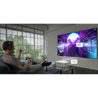 Optoma UHD35STx 4K UHD Short Throw Home And Gaming Projector 3600 Lumens | 240Hz Refresh Rate | 4.2ms Lag Time