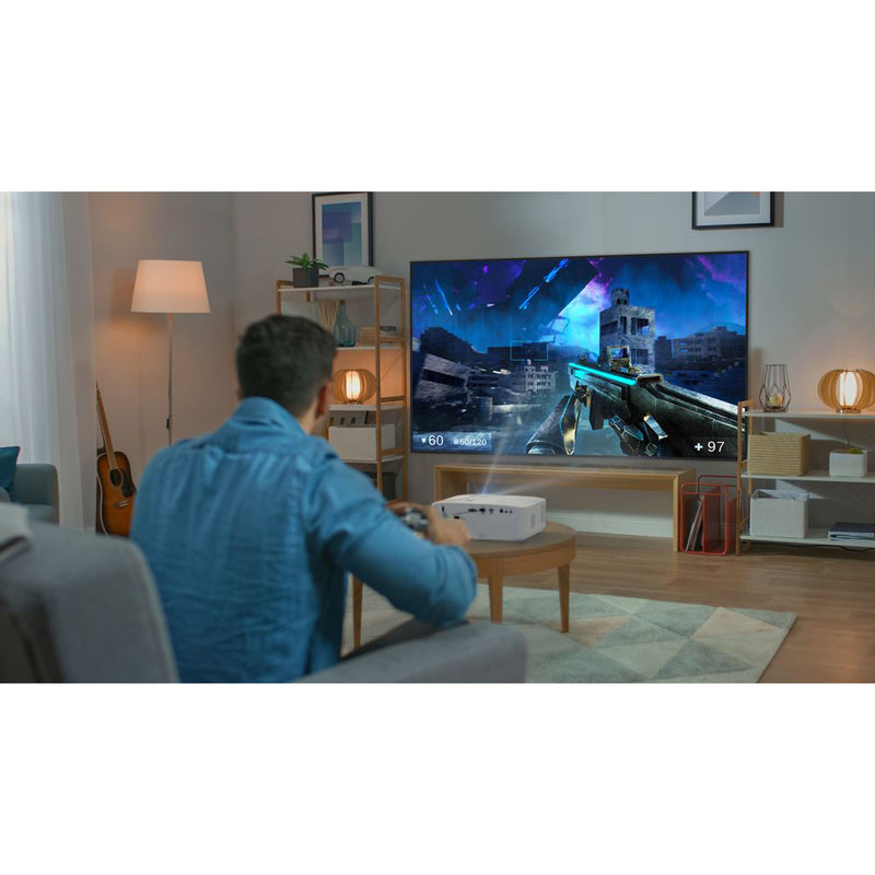 Optoma UHD35STx 4K UHD Short Throw Home And Gaming Projector 3600 Lumens | 240Hz Refresh Rate | 4.2ms Lag Time