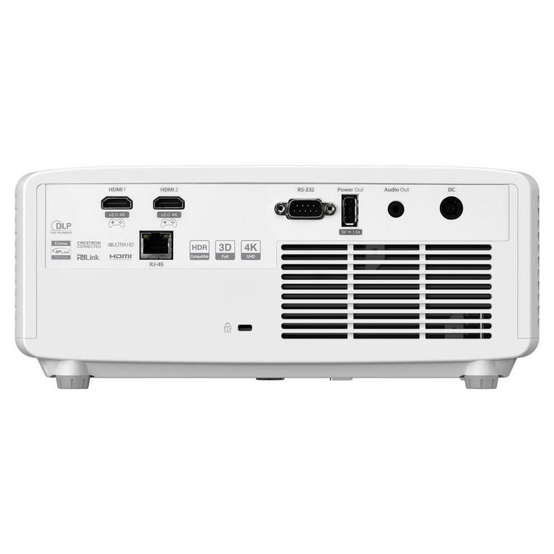 Optoma UHZ35 4K Home Theater and Gaming UHD Laser Projector 3500 Lumens Built-In Speaker