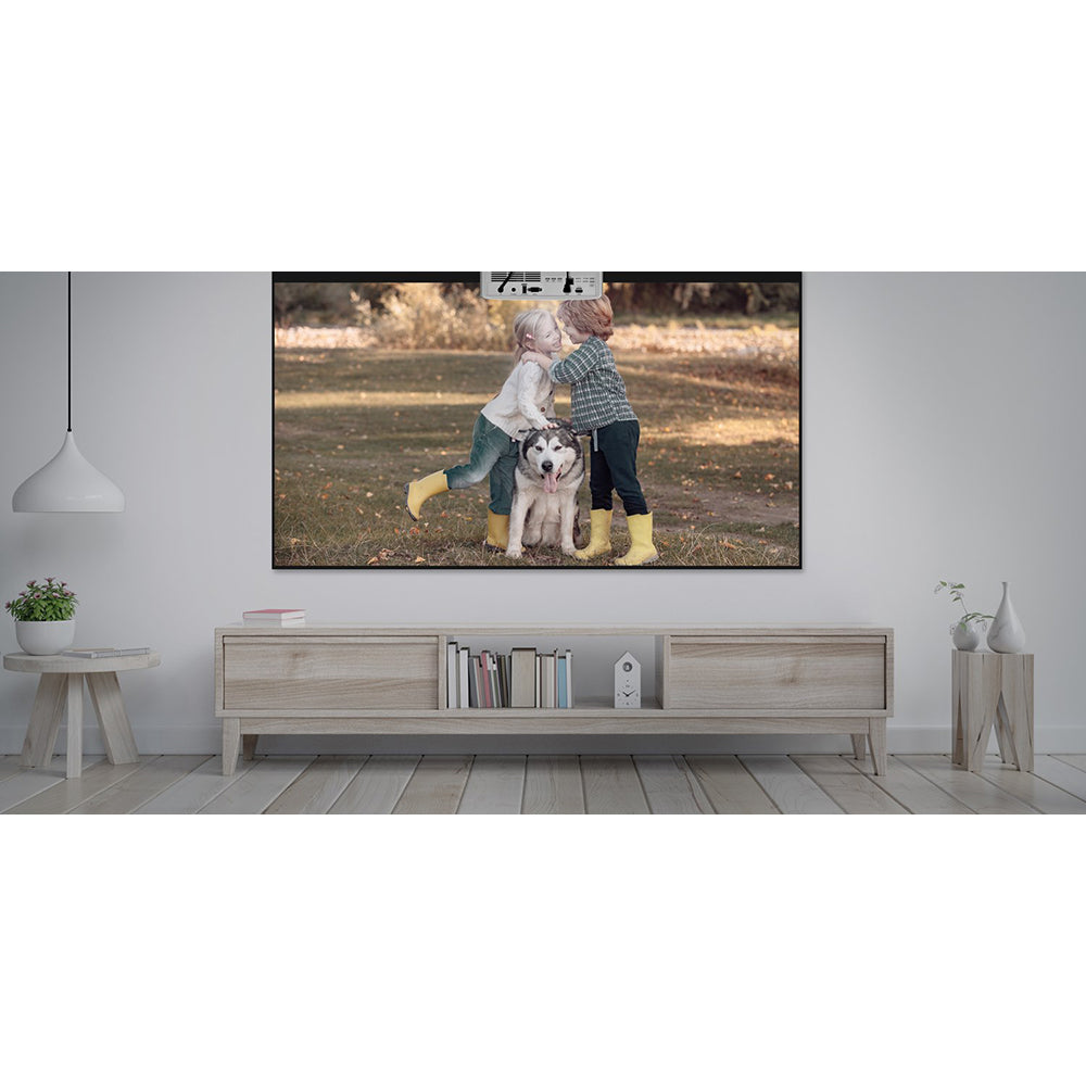 Optoma UHZ35ST Compact 4K Short Throw Laser Projector Eco-Friendly Design 3500 Lumens
